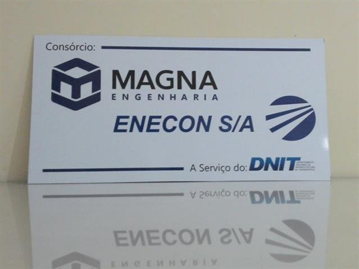 Chapa em PS / PVC - #2