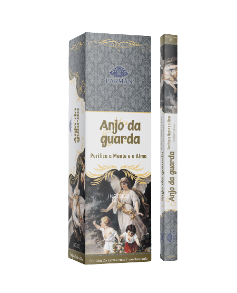 INCENSO ANJO DA GUARDA PARMAN CAIXAS COM 7 VARETAS