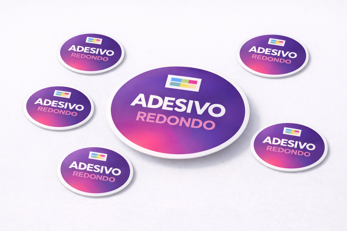 Adesivo Redondo