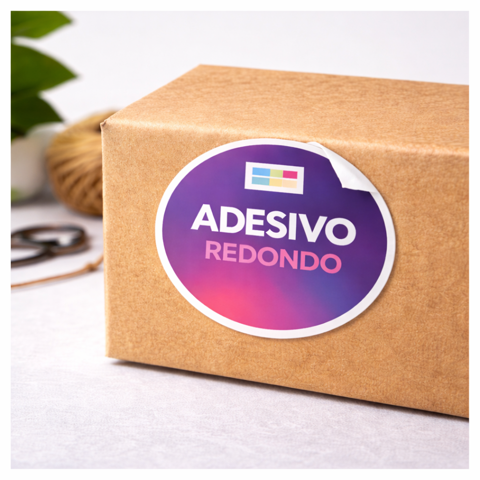 Adesivo Redondo