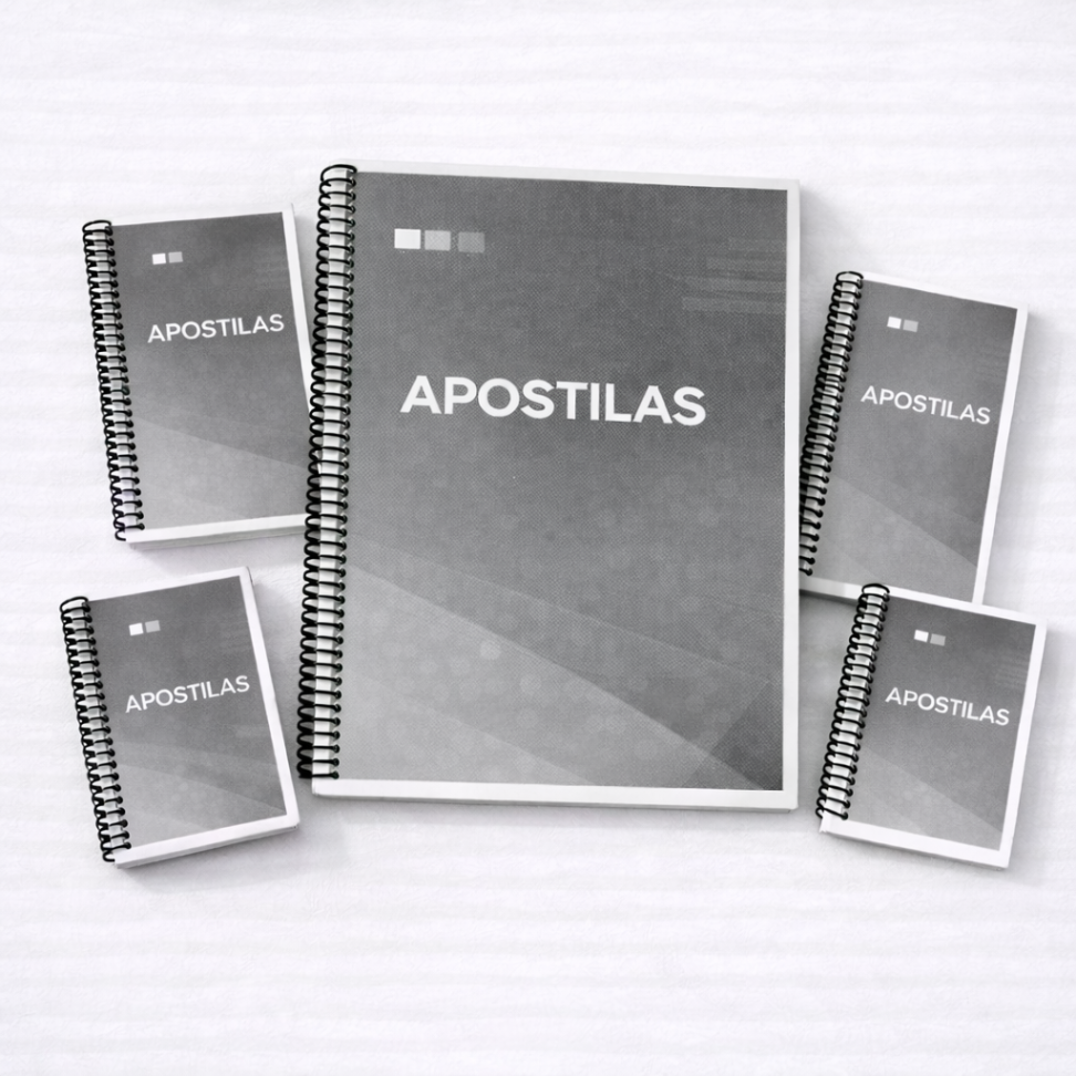 Apostila PB com Encadernação em Espiral