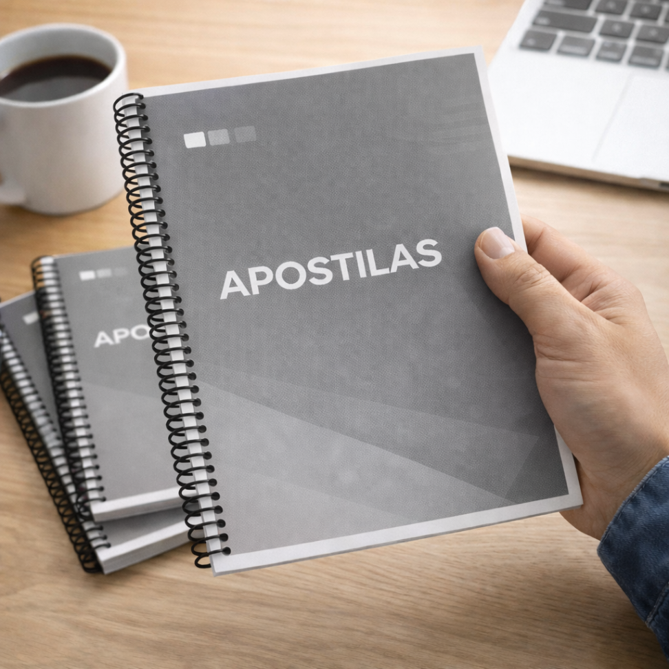 Apostila PB com Encadernação em Espiral