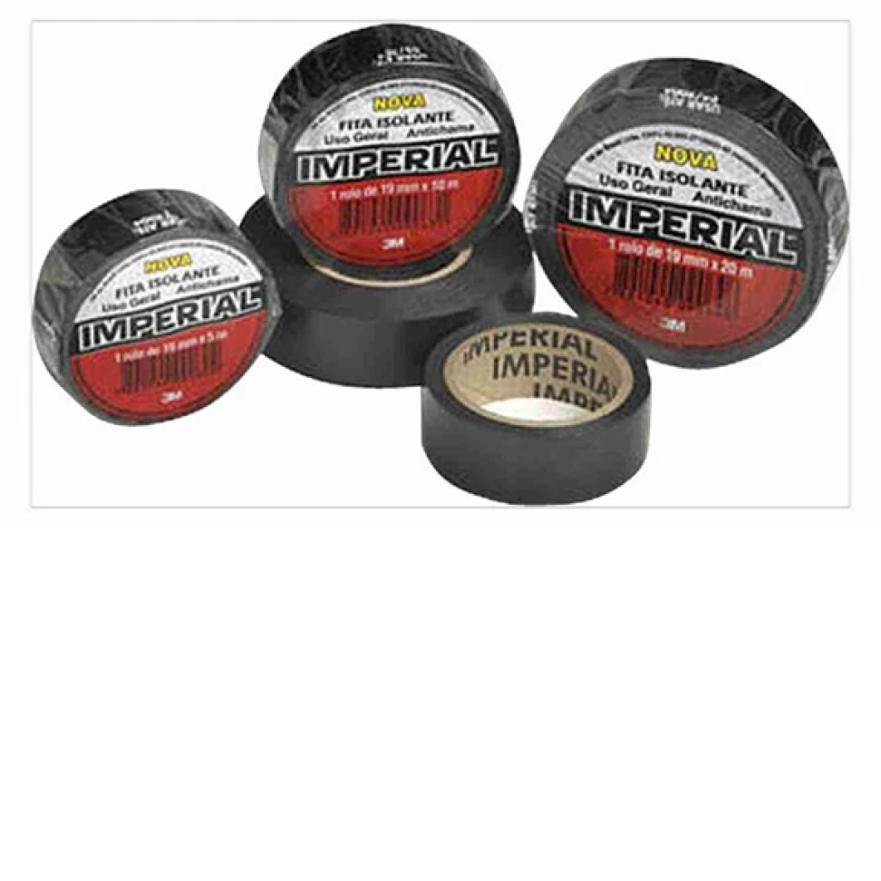 FITA ISOLANTE 3M IMPERIAL 18MM X 20M
