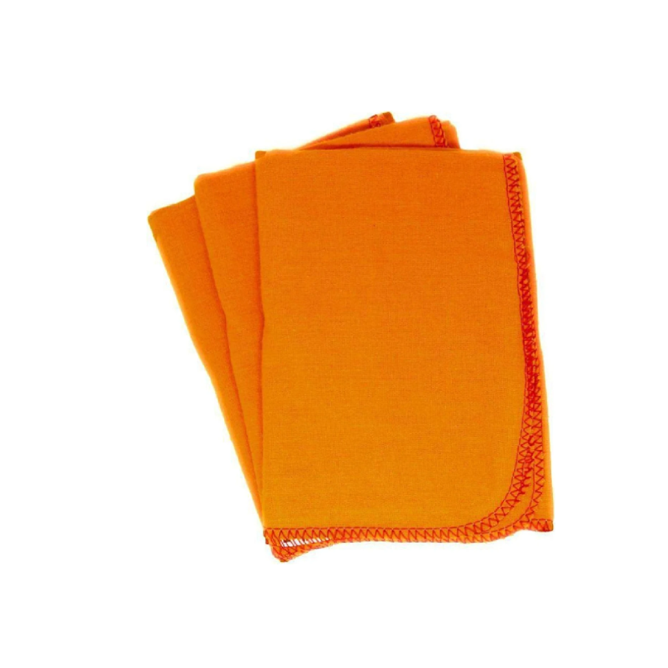 FLANELA LARANJA 38X58CM