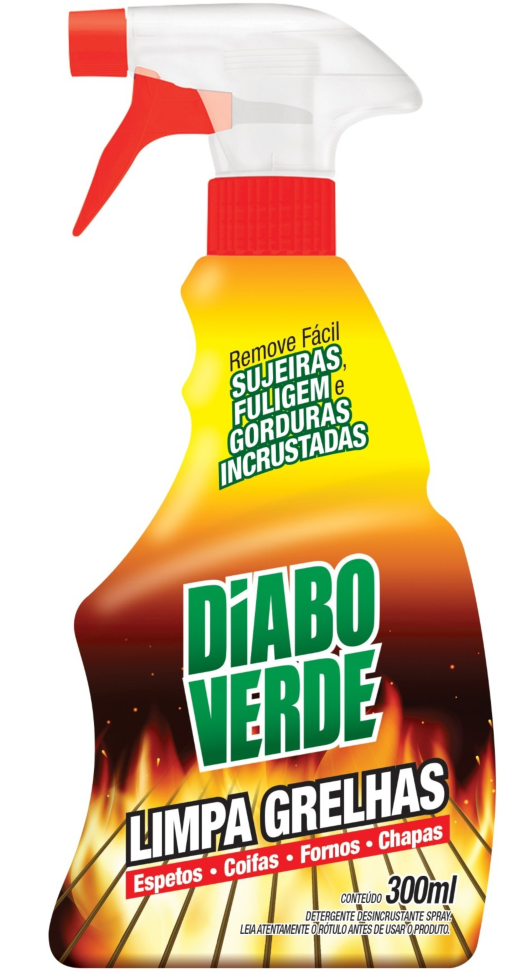 LIMPA GRELHA 500 ML DIABO VERDE