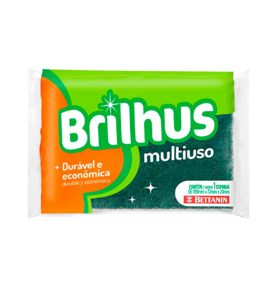 ESPONJA DUPLA FACE BRILHUS