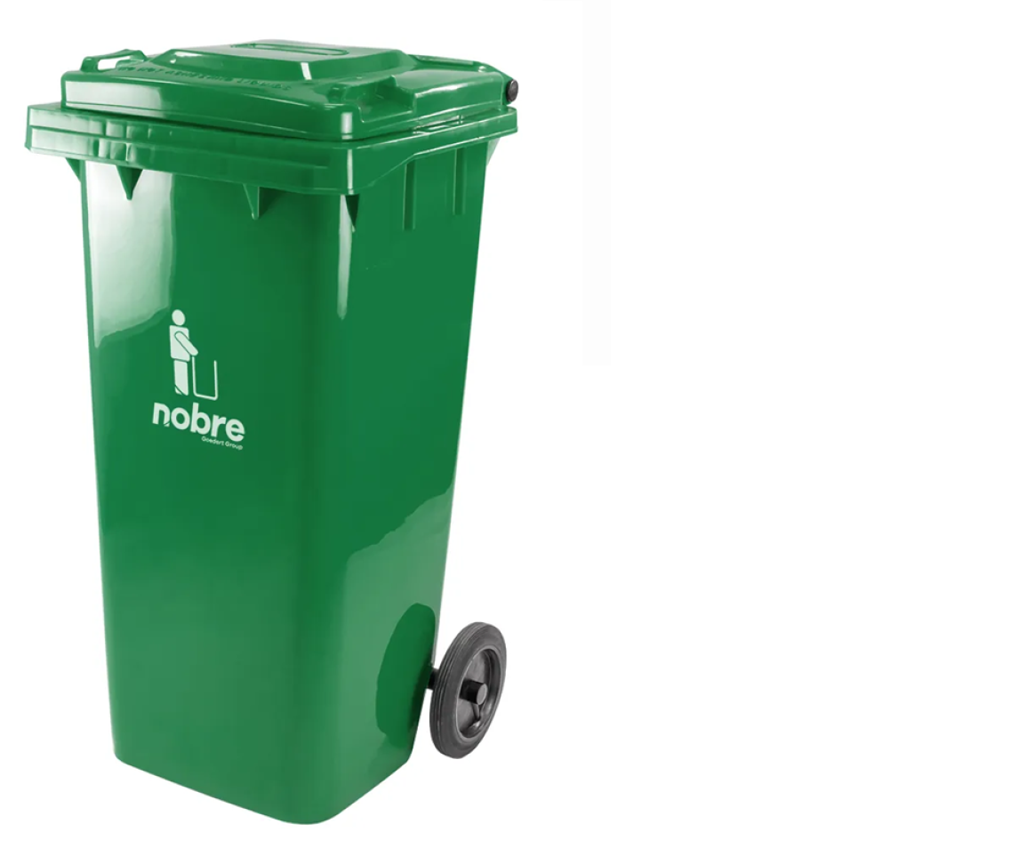 CARRO COLETOR DE LIXO 120 LITROS NOBRE
