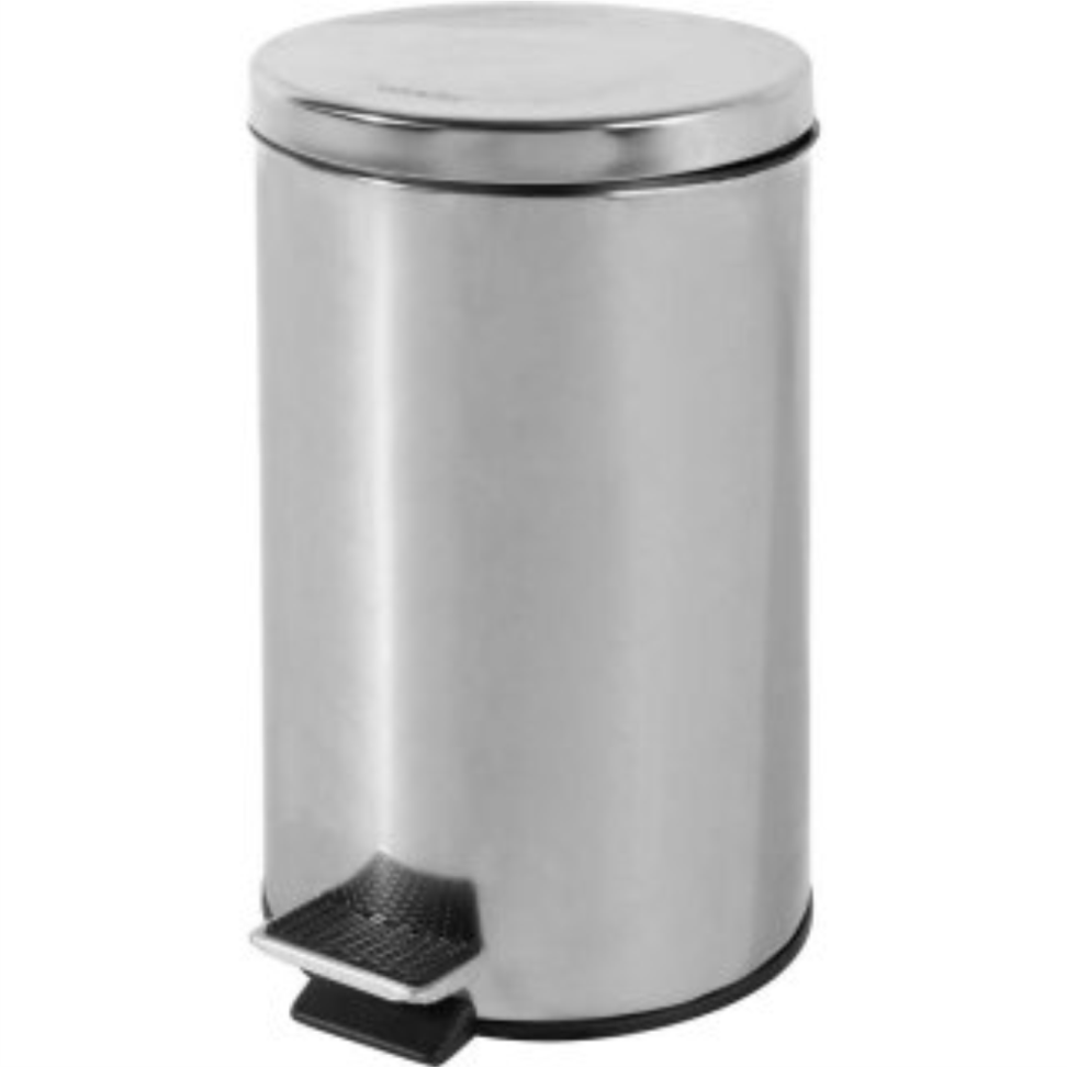 LIXEIRA EM AÇO INOX 5 LITROS