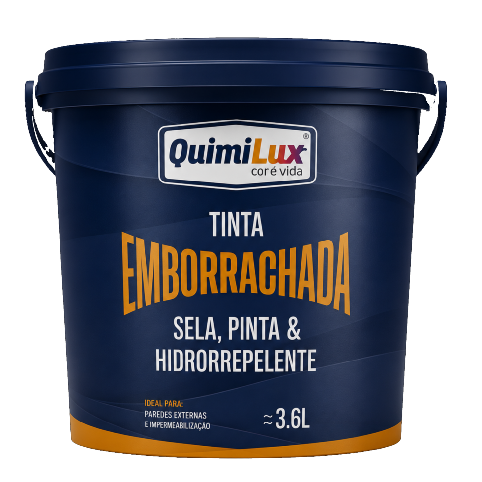 PINTURA EMBORRACHADA QUIMILUX 18 LT
