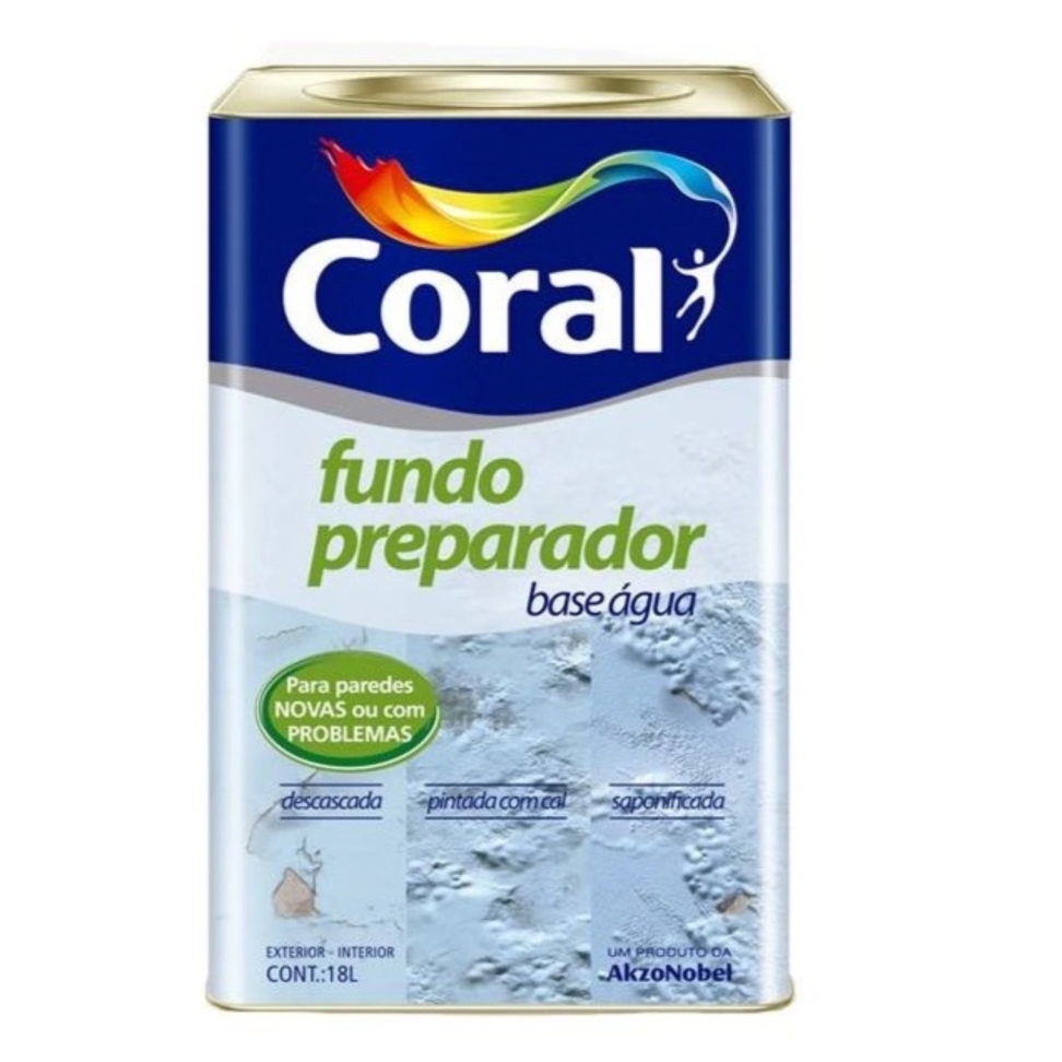 FUNDO PREPARADOR 18 LITROS CORAL