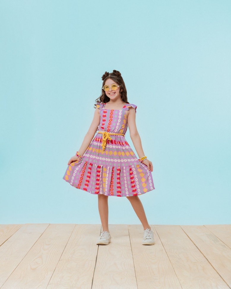 Vestido Clarice Lilas TAM:10