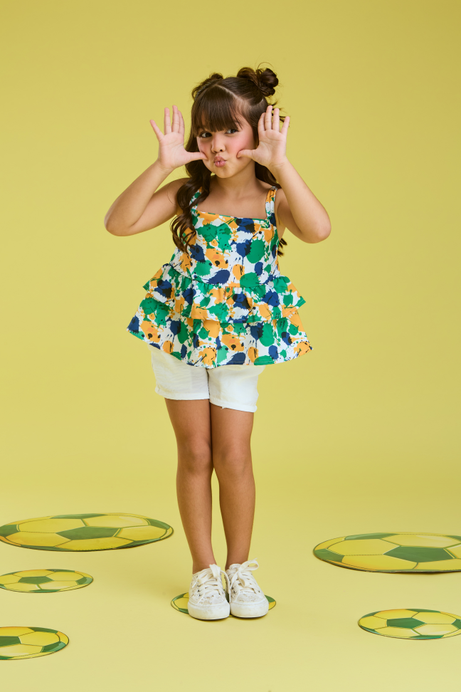Conjunto COPA 2026 Futebol de Cores TAM: 6 e 8 - #4