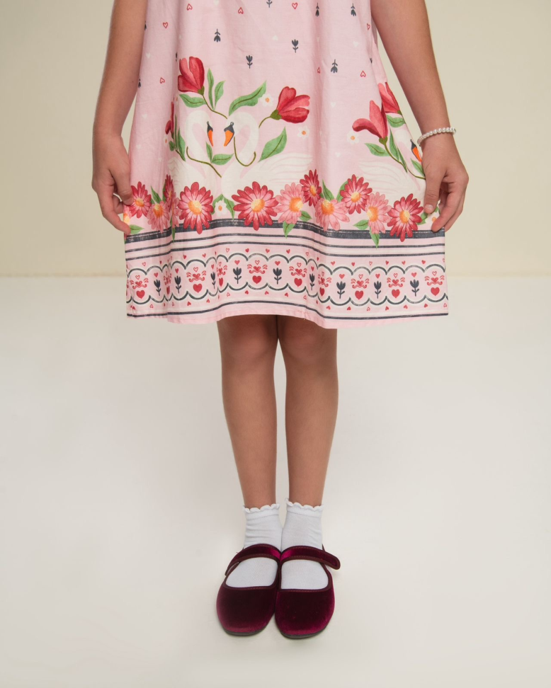 Vestido Lago dos Cisnes Rosa TAM:6 - #3