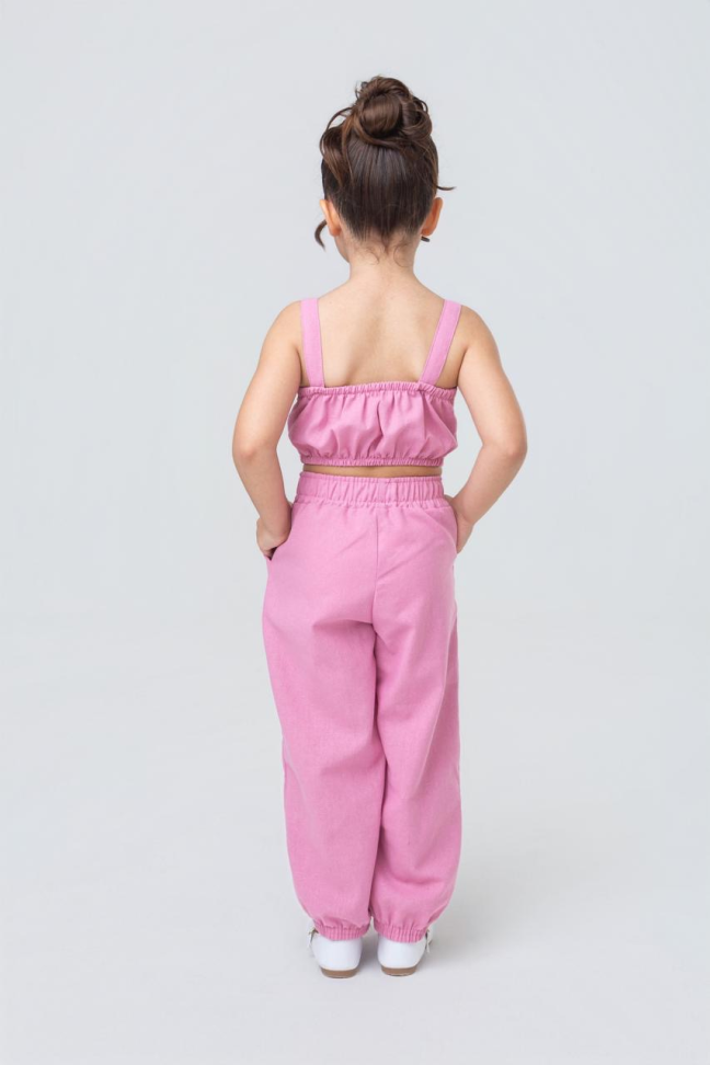 Conjunto em Linho Rosa TAM:6