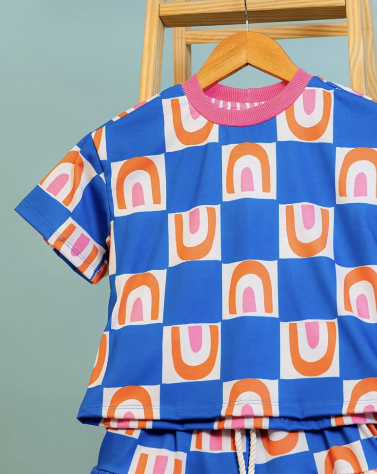 Conjunto Bambolê Juvenil - ENCANTO AZUL TAM:14