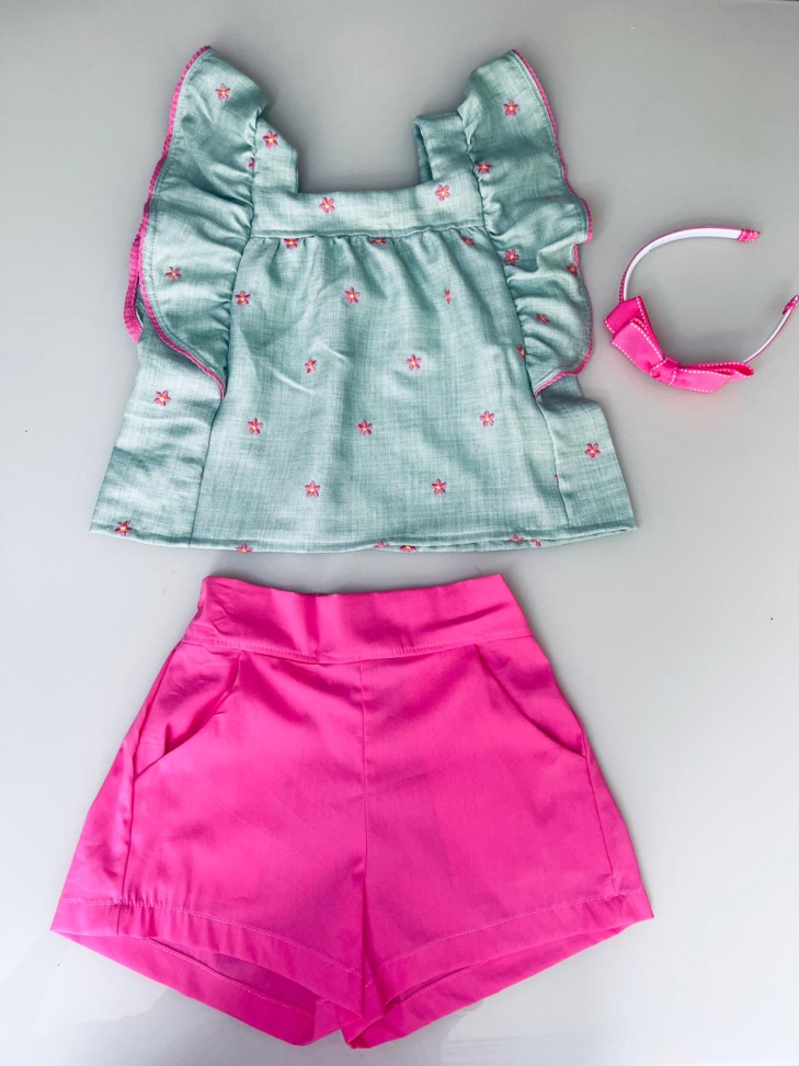 Conjunto Infantil Luana TAM:6