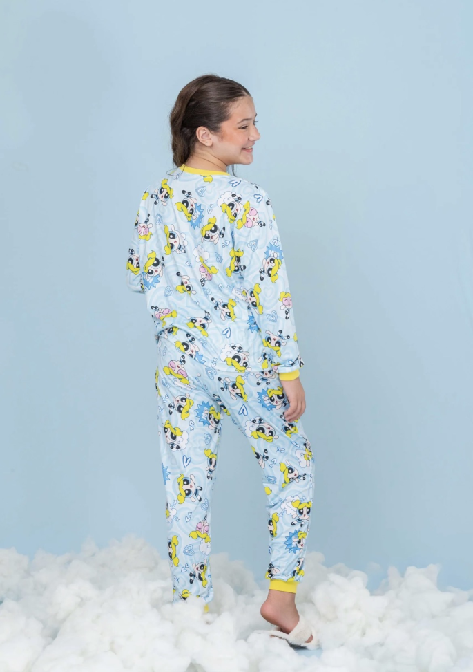 Pijama Meninas Super Poderosas Tradicional Longo TAM: 4 - #3