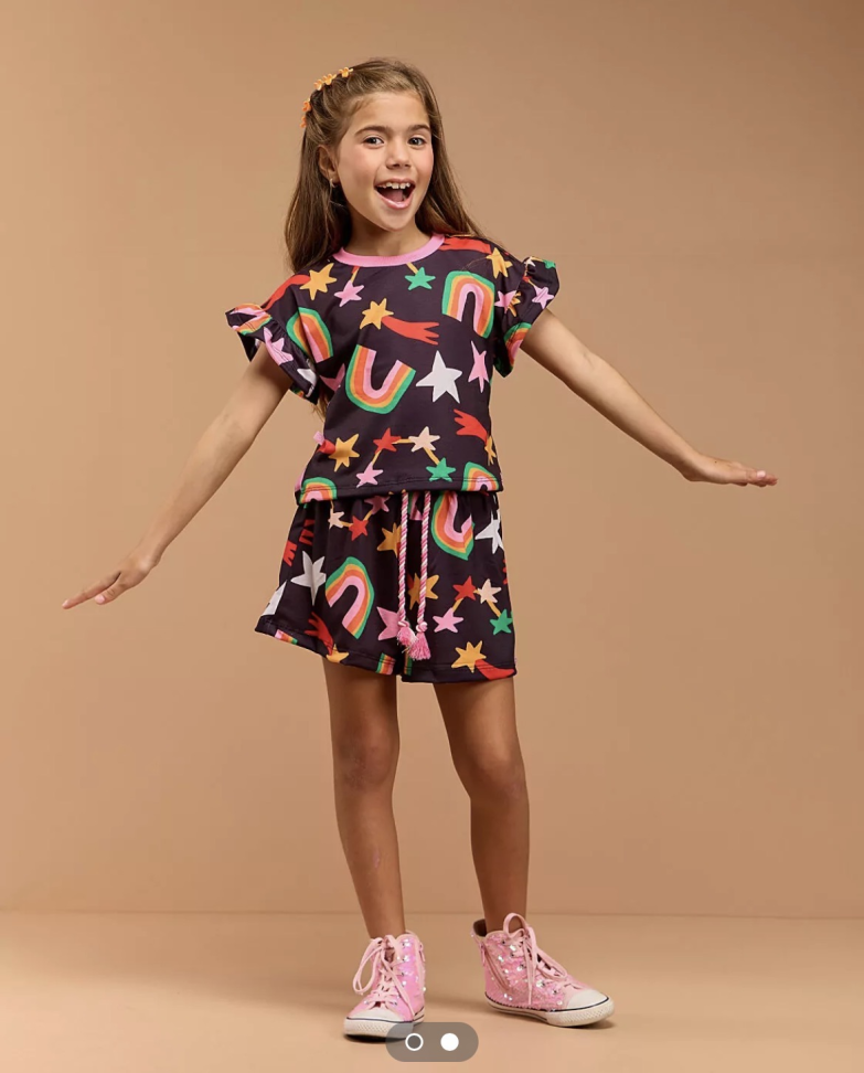 Conjunto Helô - JARDIM ESTRELADO TAM:4,6,8