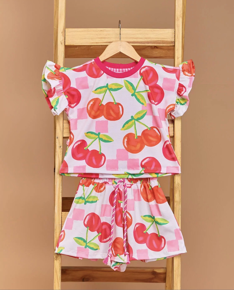 Conjunto Helô - ESSÊNCIA DE CEREJA TAM:8