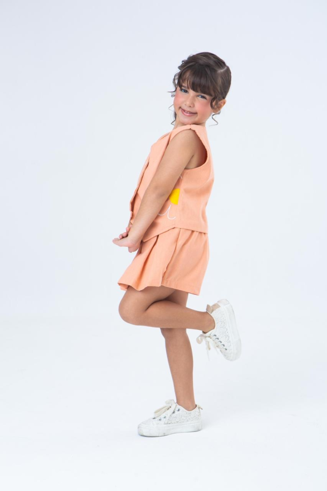 Conjunto infantil Loren Salmão TAM:6