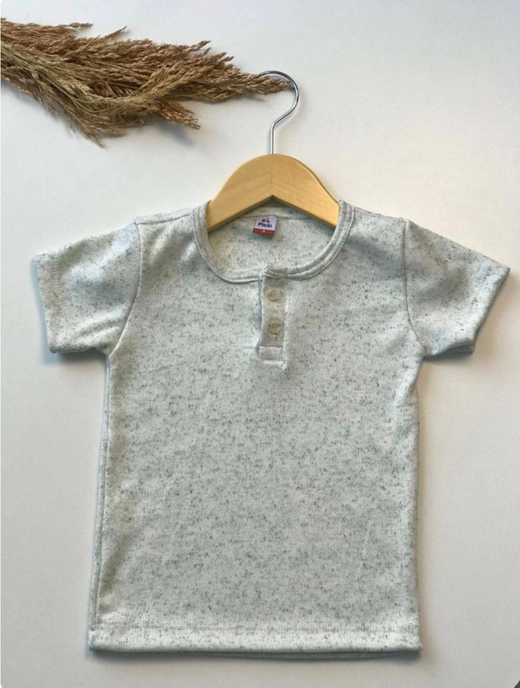 Camisa Malha Trico c/ Botões Peppermint Tam 4 - #4