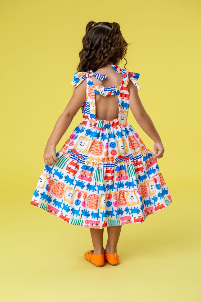 Vestido Infantil Cecília Estampado TAM:6 - #3