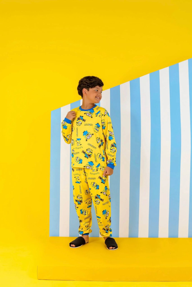 Pijama Minions Longo Tradicional TAM: 4