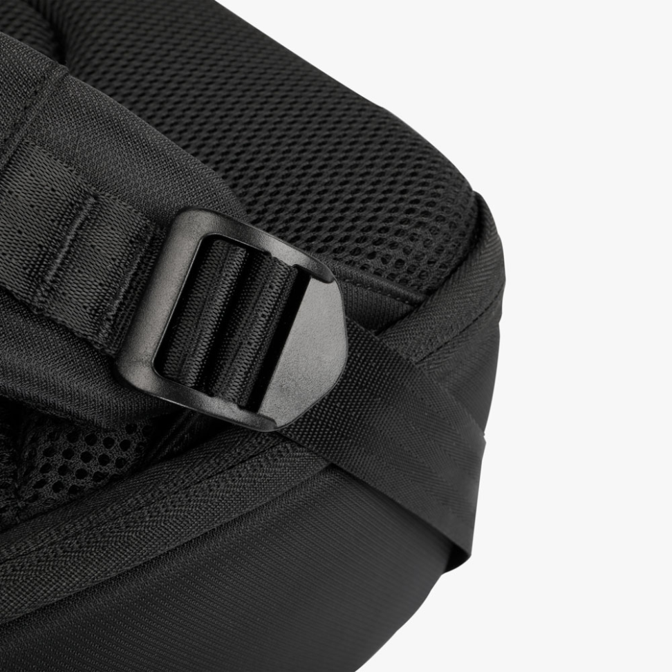 Mochila poliéster com couro sintético - #4