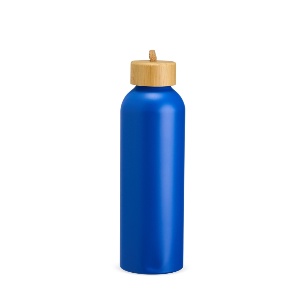 Garrafa de Alumínio com tampa em Bambu 800ml - #4