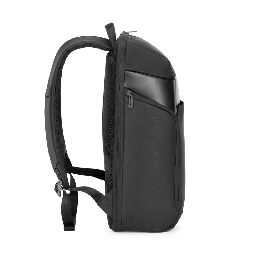 Mochila poliéster com couro sintético - #7