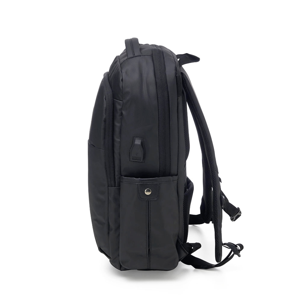 Mochila Couro Sintético com USB 20 Litros - #11