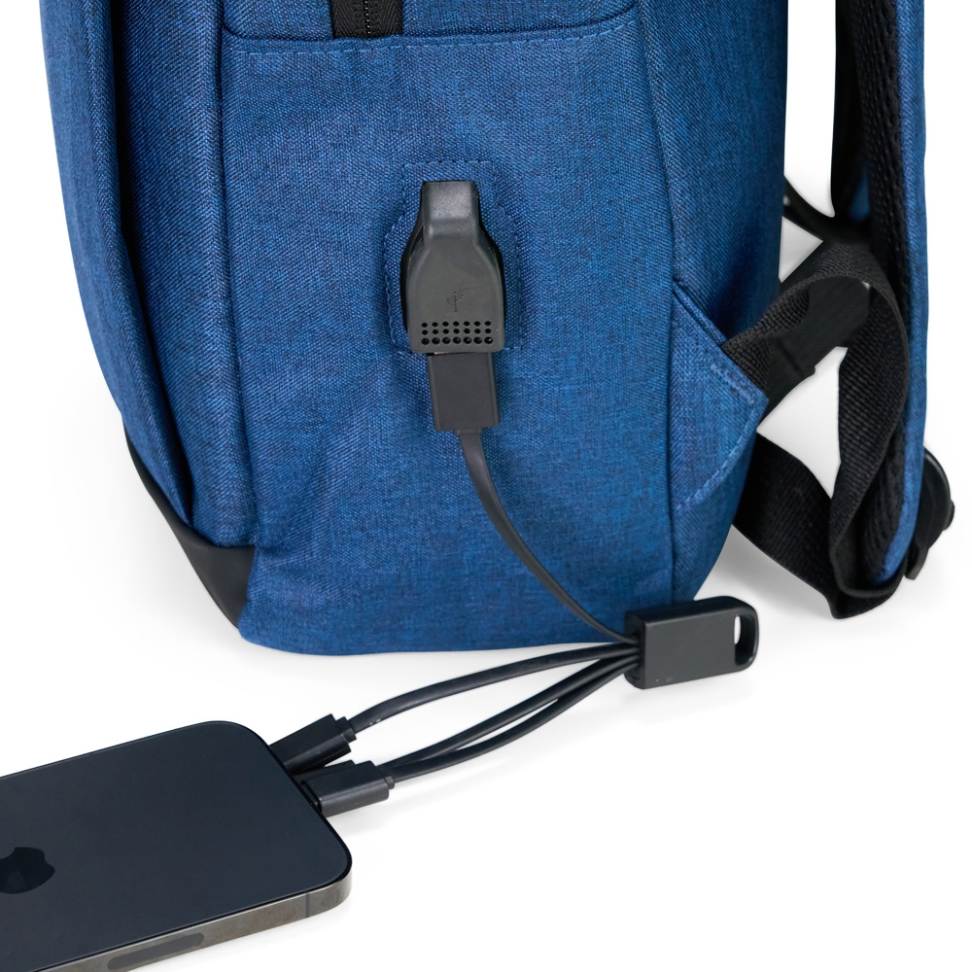 Mochila Oxford  com USB 14 Litros - #5