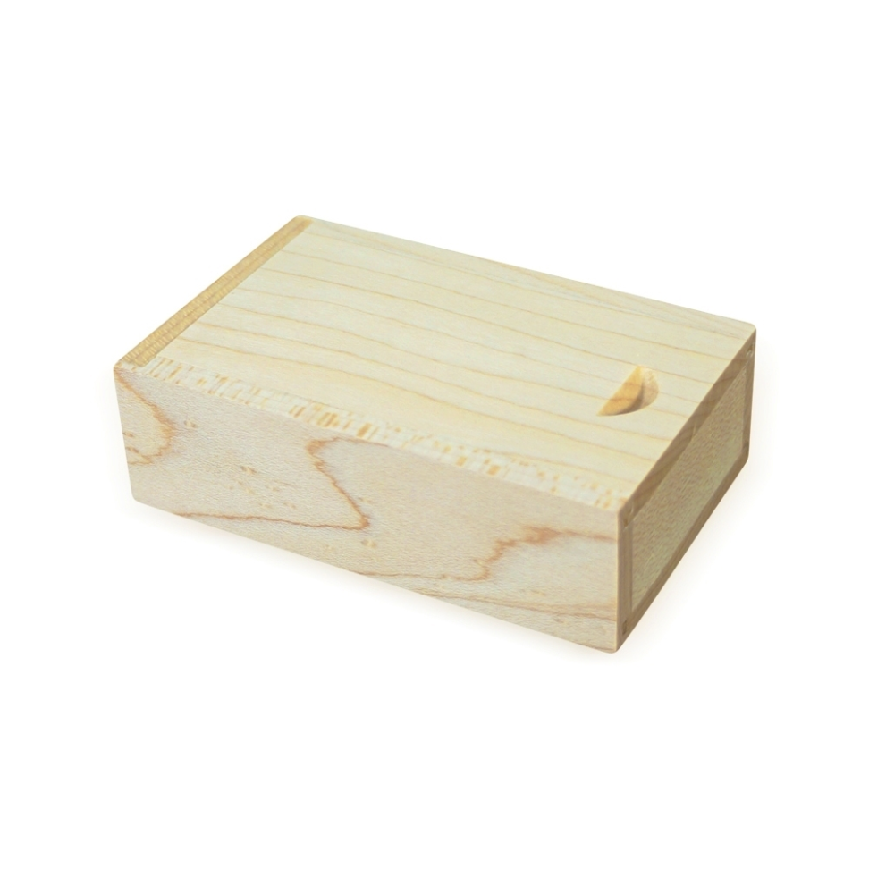 Pendrive de Bambu com caixa - #2