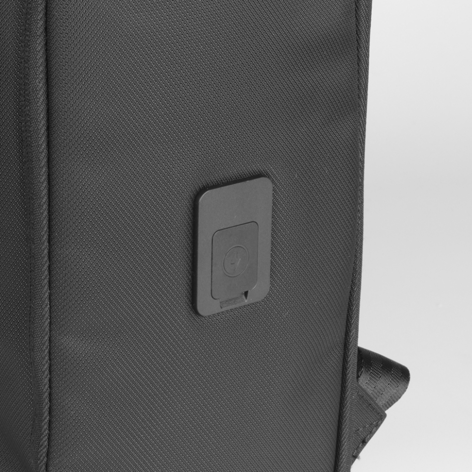 Mochila poliéster com couro sintético - #3