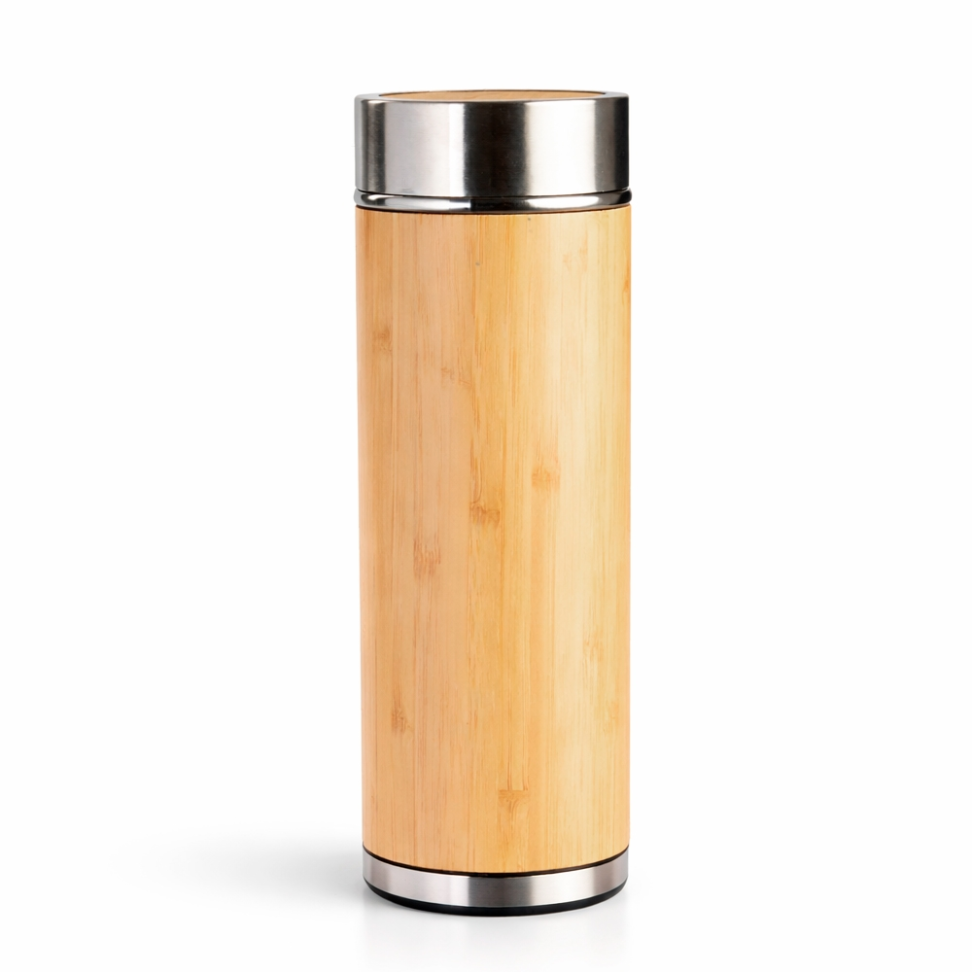 Garrafa térmica de Bambu 350 ml - #2