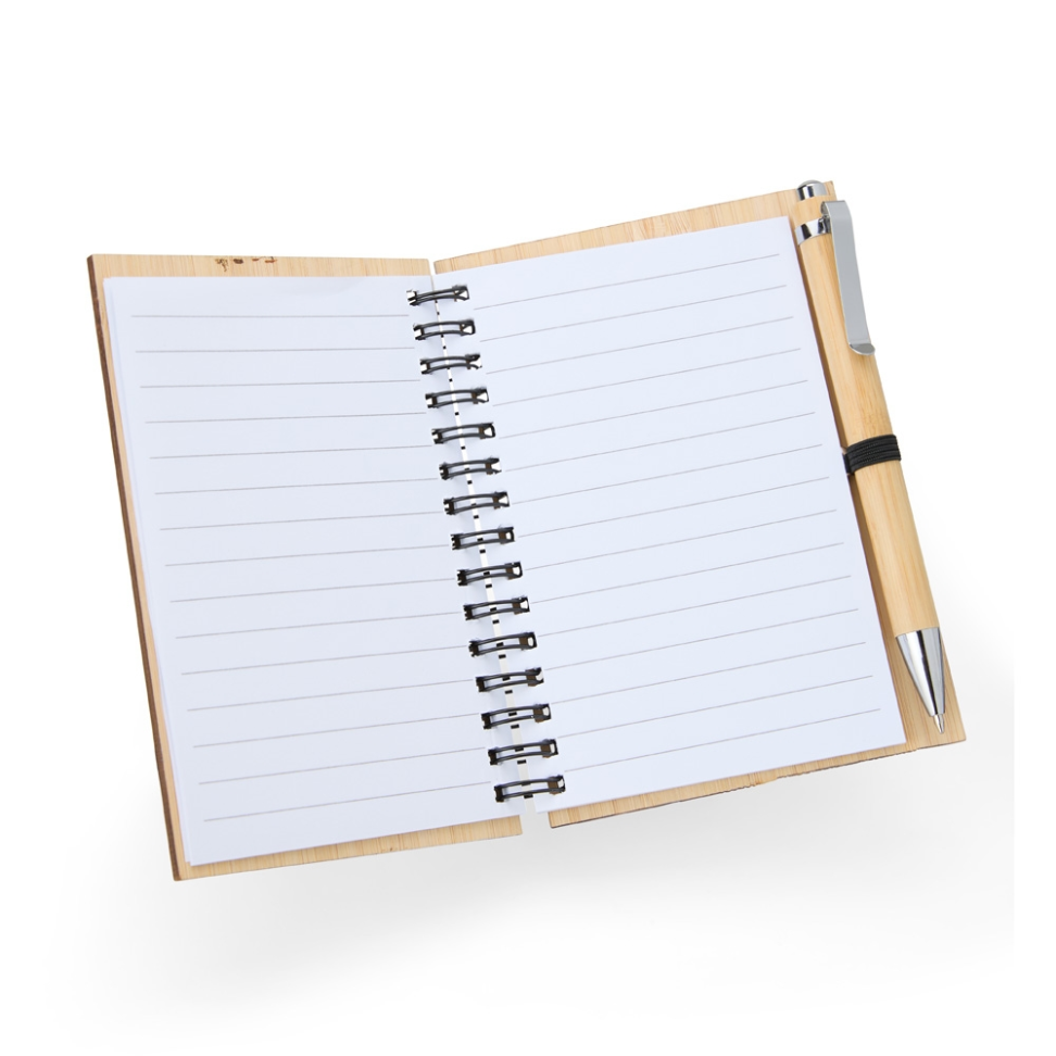 Caderno de Bambu com caneta - #2