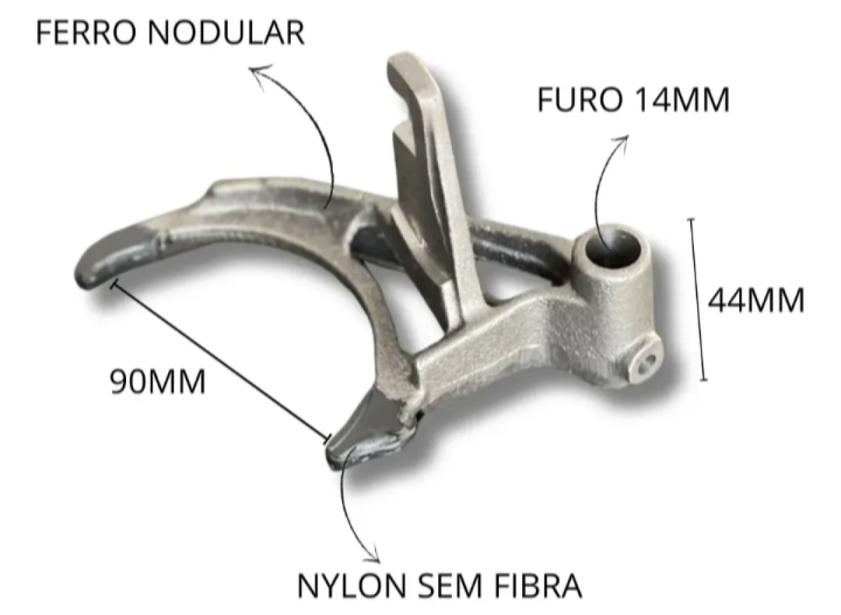 Garfo Cambio 1a E 2a Marcha Fiat Strada Palio Uno Tempra