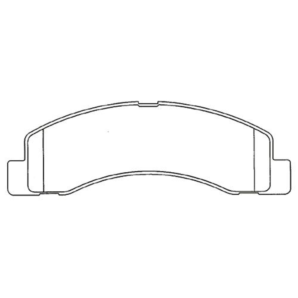 PASTILHA FREIO DIANTEIRO F250/350