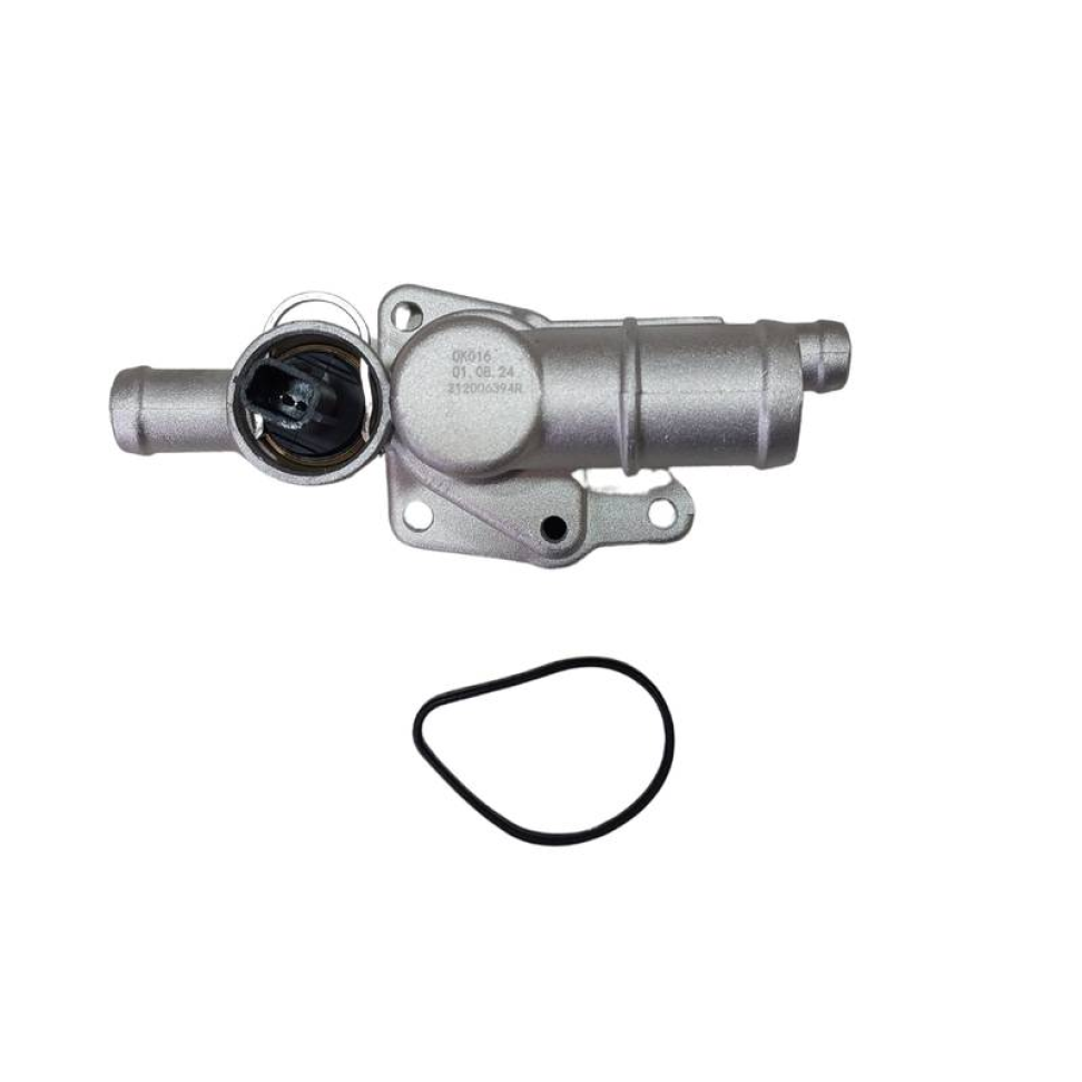 CARCAÇA VÁLVULA TERMOSTATICA ALUMINIO SANDERO/LOGAN/KWID 212006394r