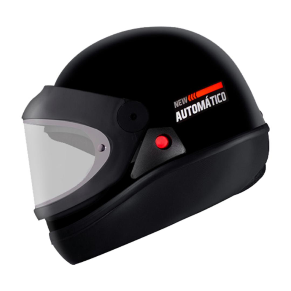 CAPACETE EBF NEW AUTOMATICO SOLID PRETO Nº 60