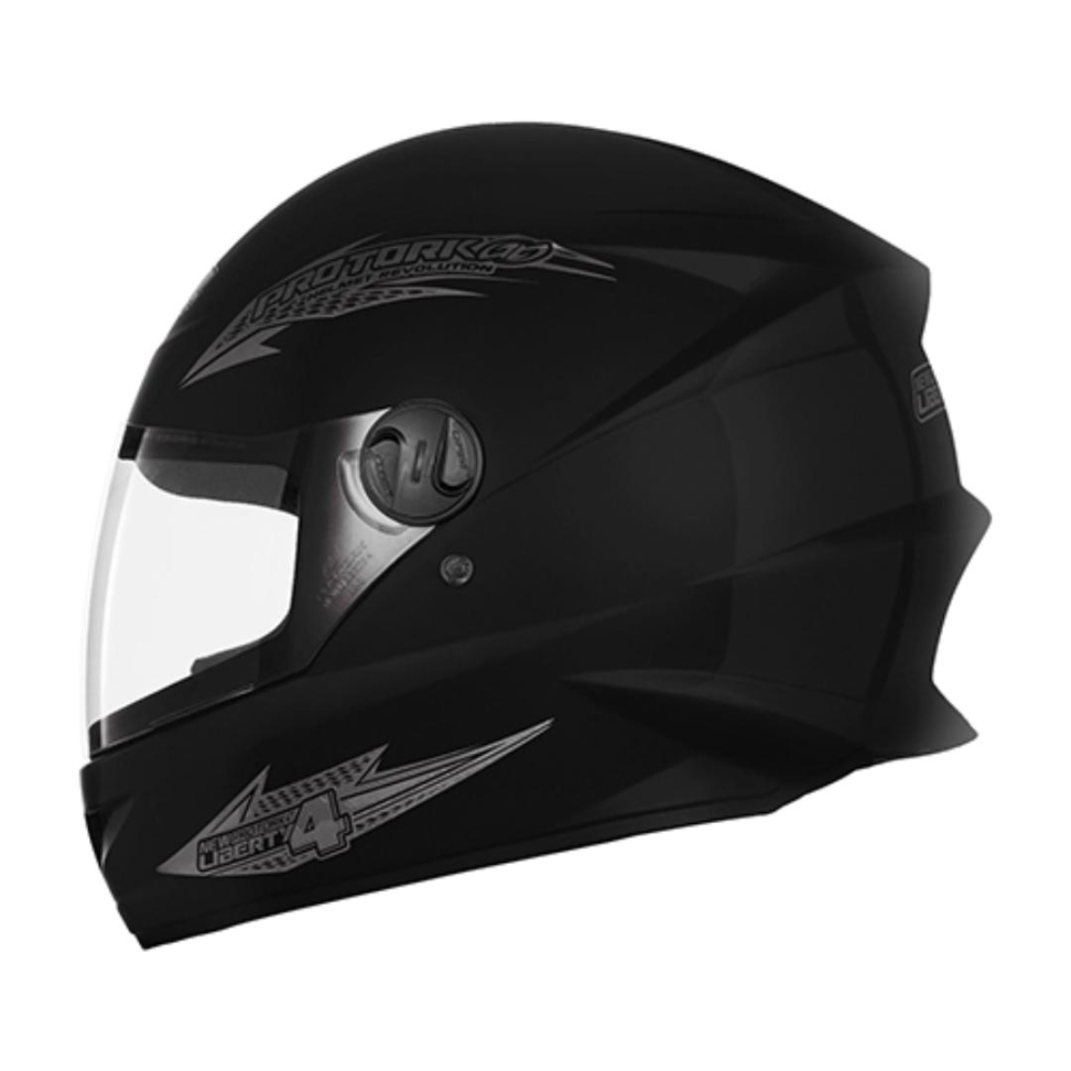 CAPACETE LIBERTY NEW FOUR PRETO FOSCO TAM. 60