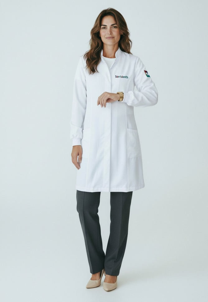 Jaleco Branco feminino Sorri