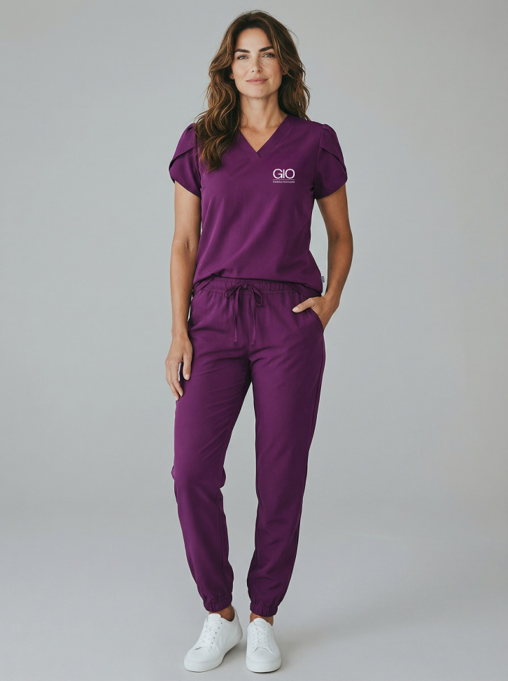 Scrub Roxo GIO