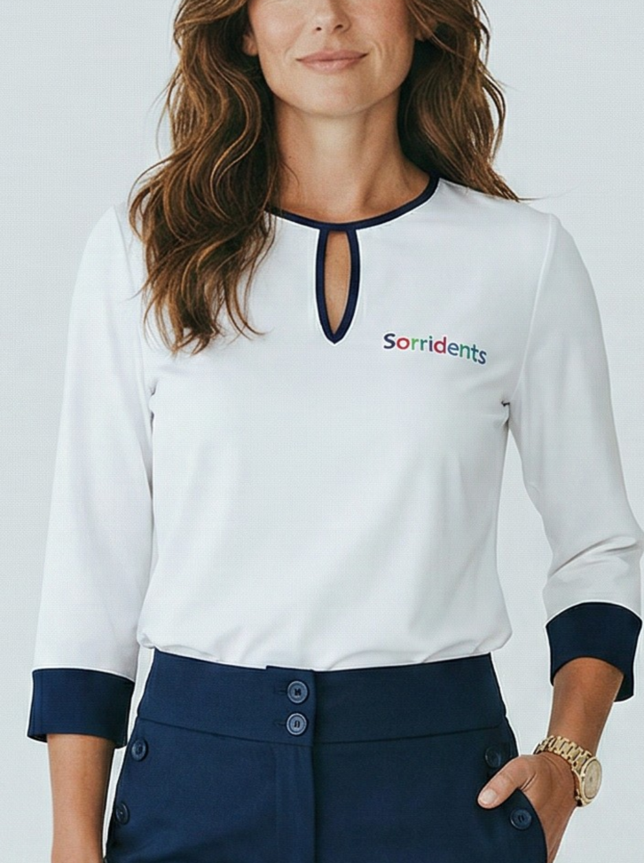Camisa Gota Crepe Sorri