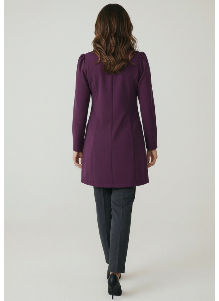 Jaleco Roxo Feminino GIO - #3