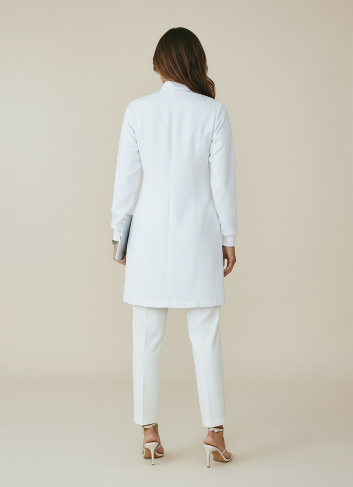 Jaleco Branco feminino Sorri - #3