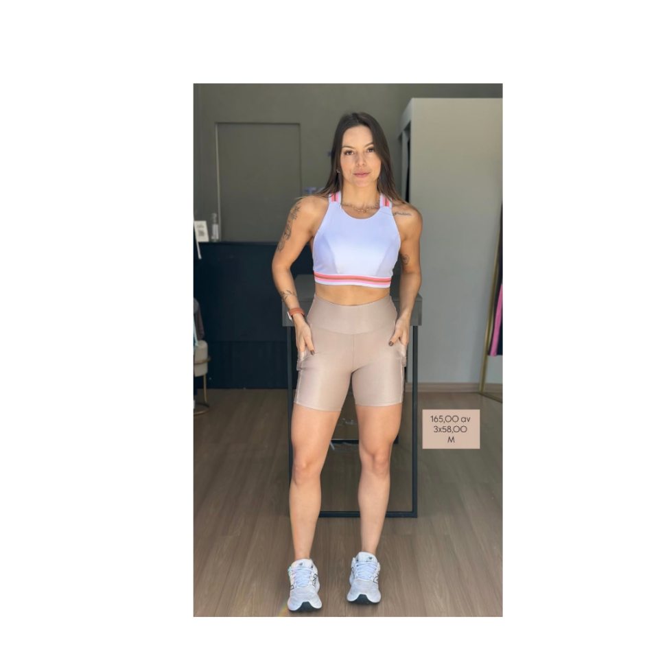 Conjunto Short Canelado