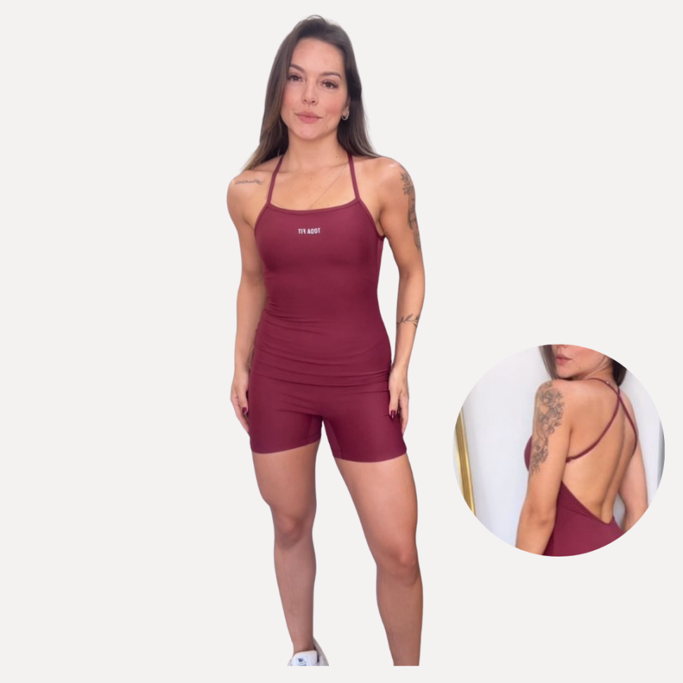 Macacão curto
