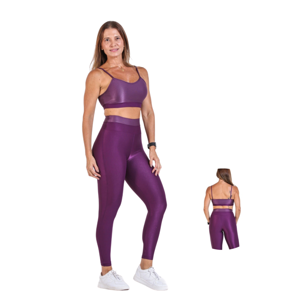 Conjunto Calça Canelado