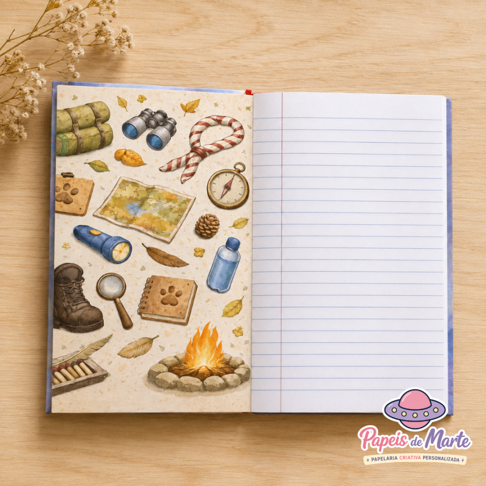 Caderno Escoteiro | Brochura 1/4